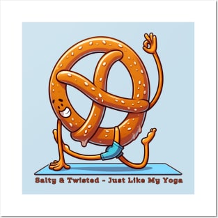 Pretzel Yoga Posters and Art